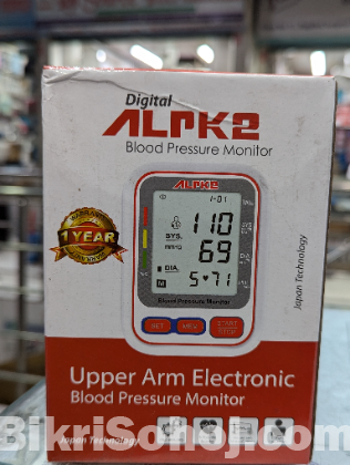 ALPK-2 Automatic Digital LCD Blood Pressure Monitor